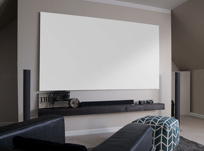 Elite Edge-Free Fixed Projector Screen - from 100" to 150"