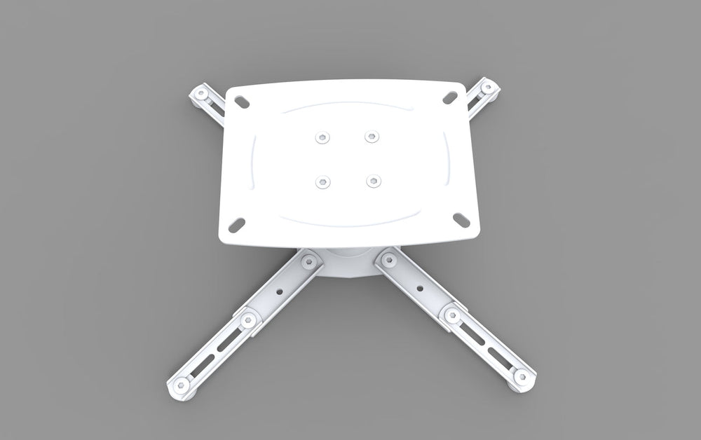 Universal Projector Mount Projector 19 - 30 cm Drop - White / Black colour; up to 12 kg