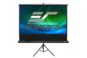 Elite Tripod Projector Screen - from 50" to 136"
