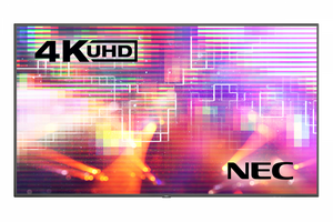 NEC V Series 4K Value Large Format Display from 75", 86" to 98"
