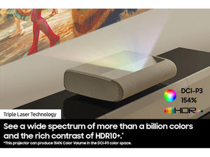 Samsung Premiere LPU9D ( SP-LPU9DSAXXZC )Laser Ultra Short Throw Home Projector 3500 Lumens 4K