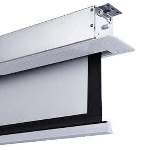 Grandview Recessed Motorised In-Ceiling Projector Screen - from 85" to 130"