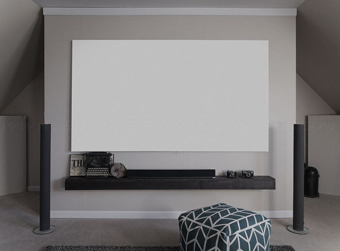 
            
                Load image into Gallery viewer, Elite Edge-Free Fixed Projector Screen - from 100&amp;quot; to 150&amp;quot;
            
        