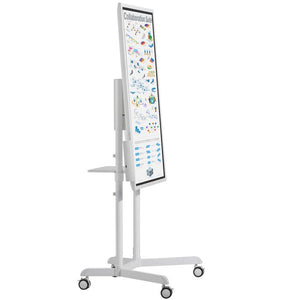 Atdec Mobile TV Cart for Interactive Screen size up to 70" and up to 70 kg.