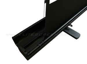 Elite Premium Tab-Tension Pull Up Projector Screen with Scissor-Backed support - from 74' to 110"