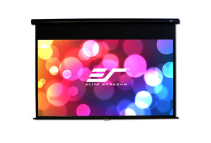 Elite Outdoor Manual Pull Down Projector Screen - from 100" to 120"