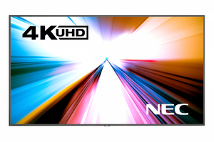 NEC V Series 4K Value Large Format Display from 75", 86" to 98"