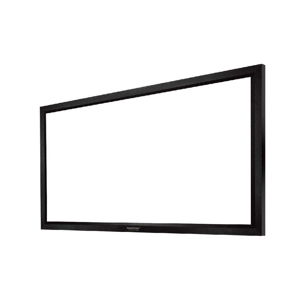 Grandview Flocked Fixed Projector Screen ( with 8cm Bevelled Frame ) - from 100" to 140"