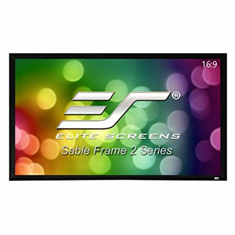 
            
                Load image into Gallery viewer, Elite Premium Fixed Frame Projector Screen ( with 6.1cm Width Frame / Velvet Coated) - from 92&amp;quot; to 200&amp;quot;
            
        