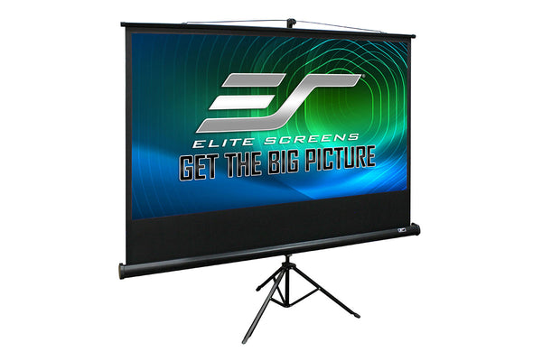 Elite Tripod Projector Screen - from 50" to 136"