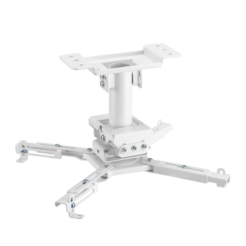 Universal Projector Mount  for Large Projector 25.5cm Drop - White / Black colour; up to 45kg