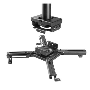 Universal Projector Mount  for Large Projector 60 - 90cm Drop - White / Black colour; up to 45kg