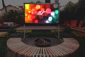 Elite Outdoor Projector Screen (  Front only or Rear only or Both )- from 110" to 200"