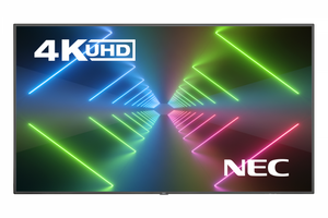 NEC V Series 4K Value Large Format Display from 75", 86" to 98"