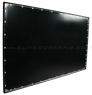 Elite Premium Fixed Frame Projector Screen ( with 6.1cm Width Frame / Velvet Coated) - from 92" to 200"